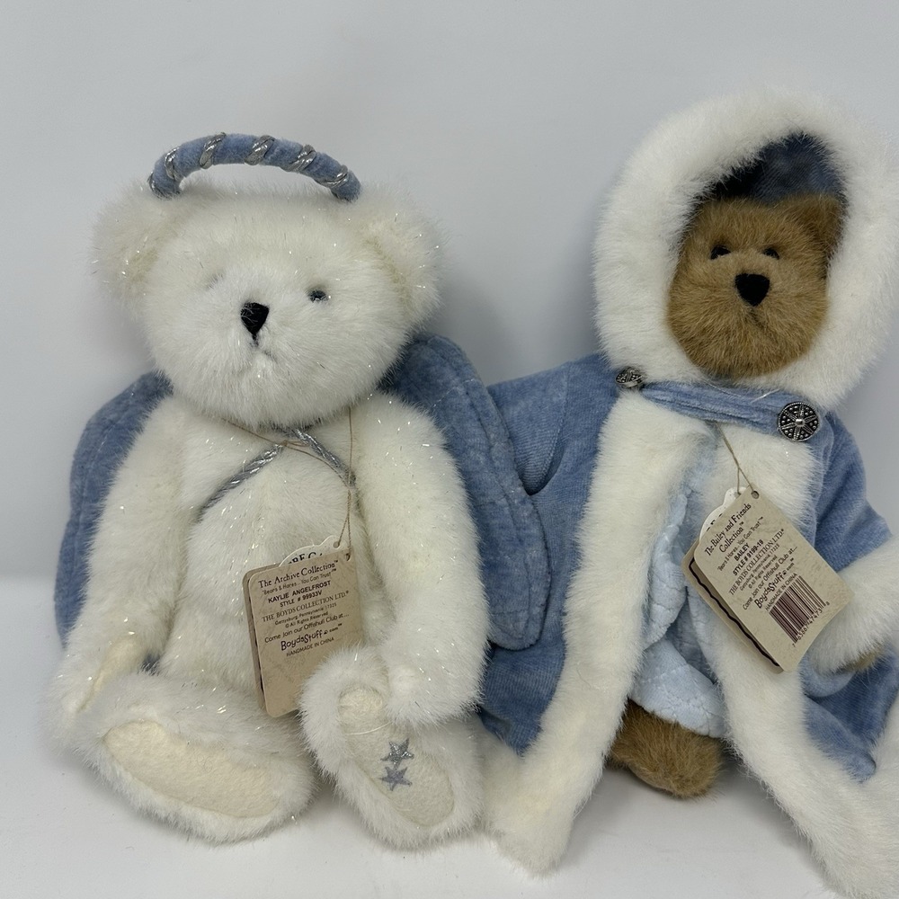Vintage Boyds Bears Winter Holiday Plush NWT